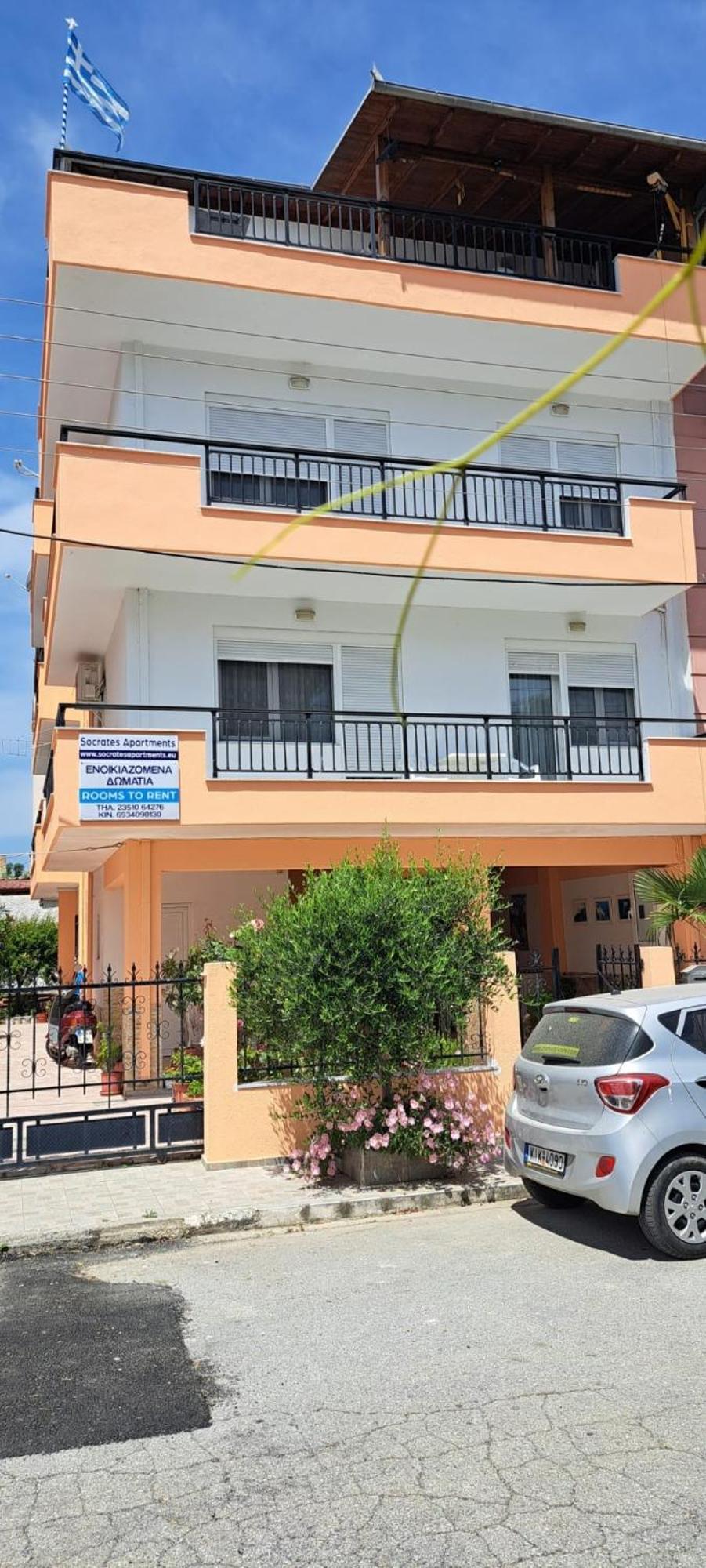 Socrates Apartments Olympiakí Aktí Dış mekan fotoğraf